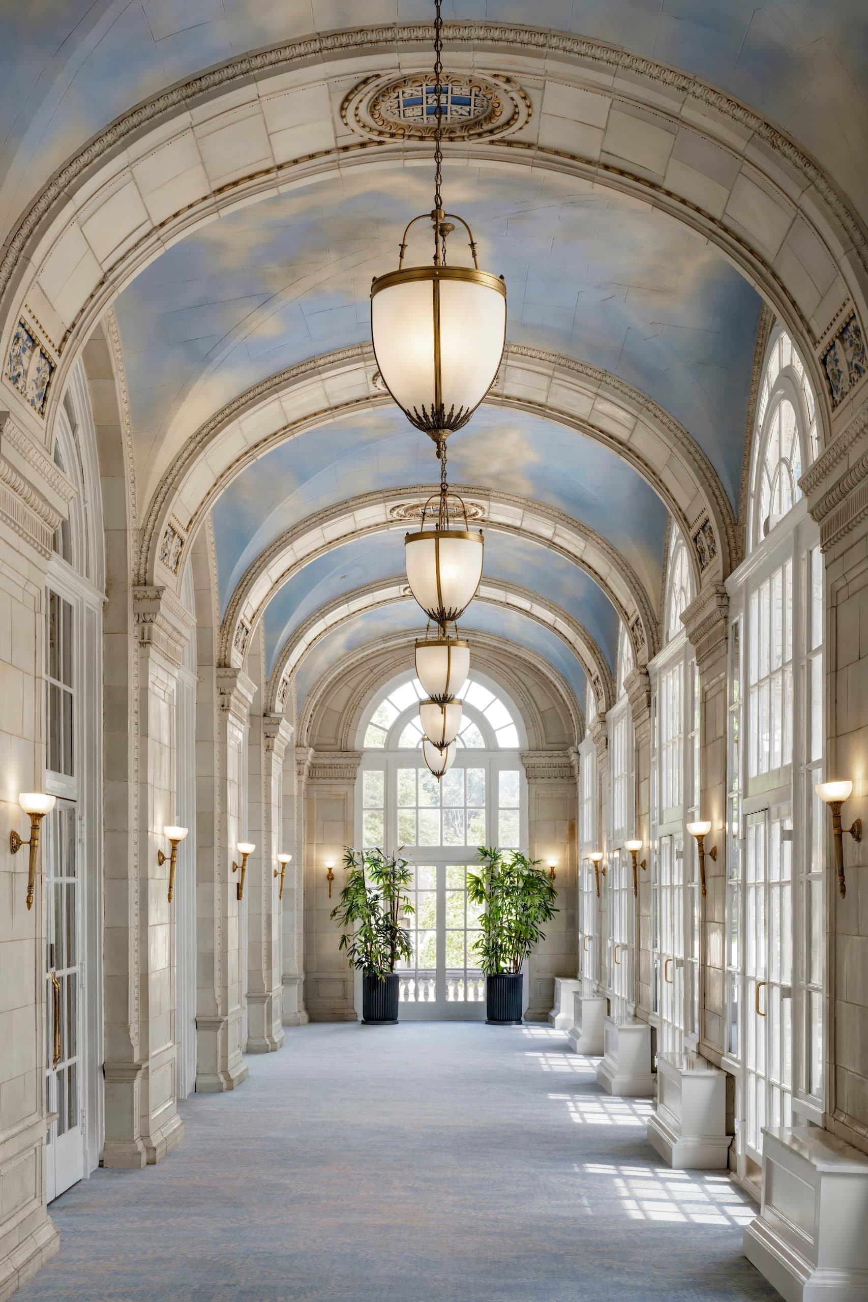 The Hermitage Hotel grand hallway